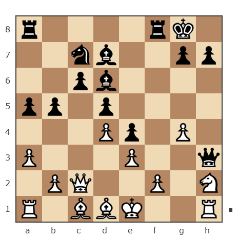 Партия №7796284 - Виталий (Шахматный гений) vs Александр Николаевич Семенов (семенов)