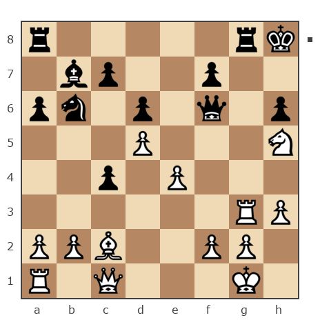 Партия №7843219 - Николай Николаевич Пономарев (Ponomarev) vs Шахматный Заяц (chess_hare)