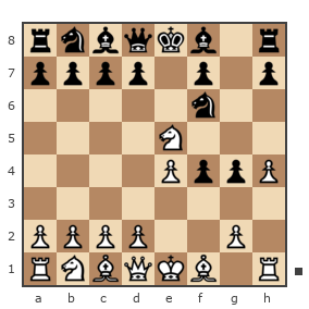 Game #1130904 - Андреев Вадим Анатольевич (Король шахмат) vs Александр Сергеевич (MoH@X)